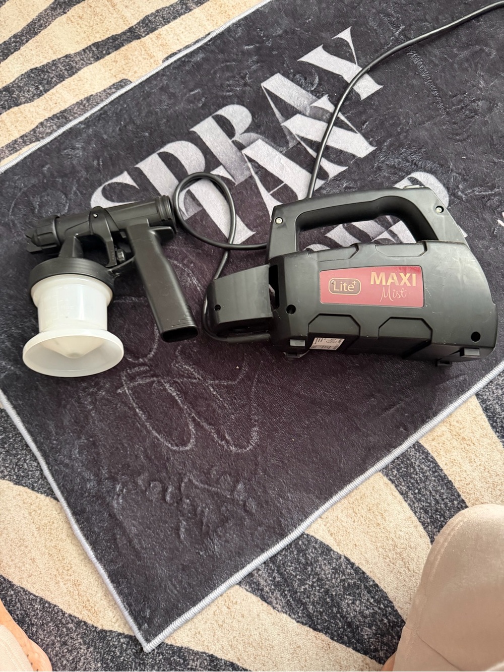 Maxi Mist Electric Paint Sprayer - Black
